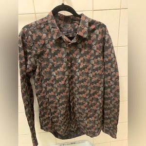 Zara button down long sleeve shirt